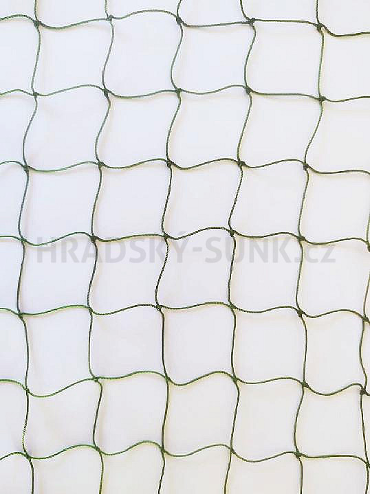 Síť proti dravcům, hotový rozměr 5 x 5 m, oko 5 cm, síla 1,2 mm - 2 kus skladem