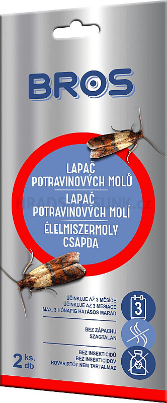 Bros - lapač potravinových molů (2 ks)