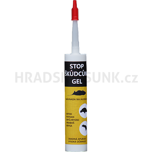 STOP ŠKŮDCŮM GEL - návnada na hlodavce, krtky, atd. 300 g