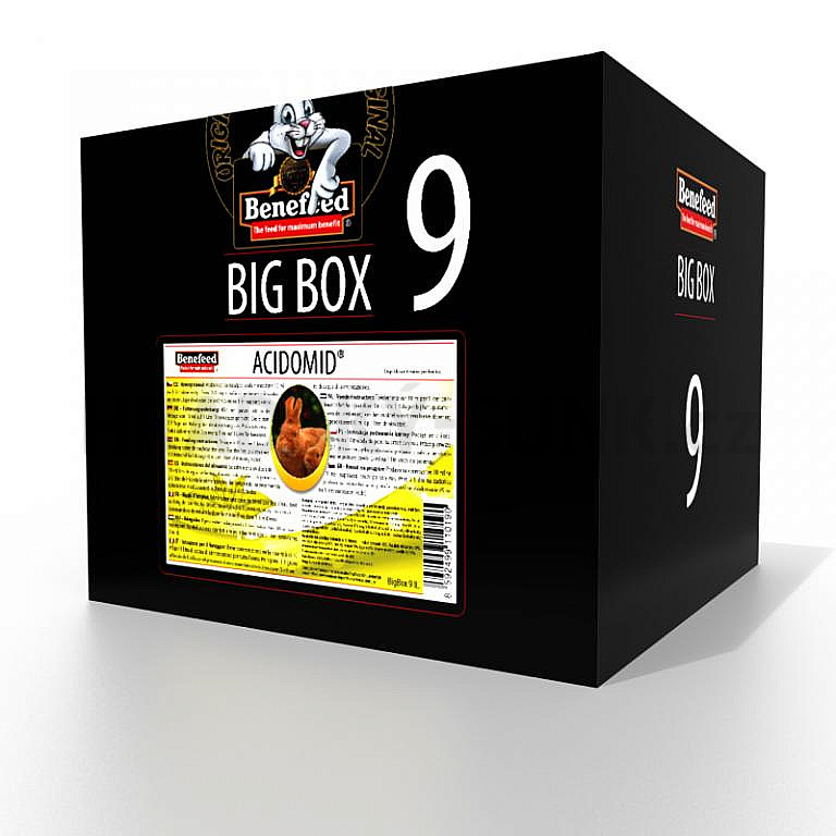 Acidomid králík 9 l prevence kokcidií, bakterií a plísní -BIGBOX