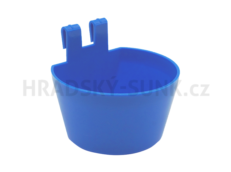 Závěsná plastová miska - k napájení i krmení