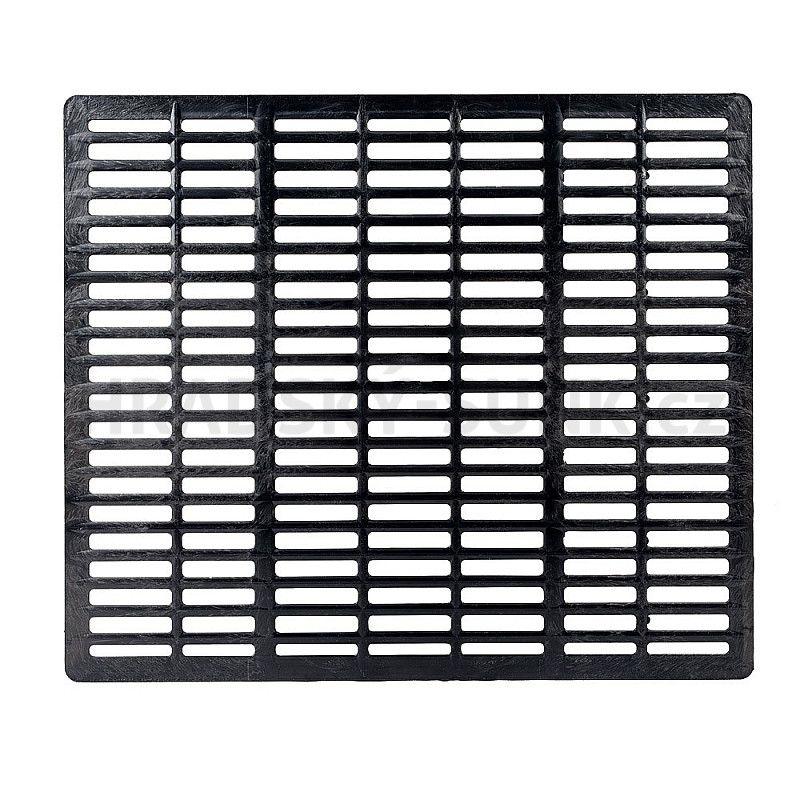 Rošt plastový 60cm x 50cm,x 1,3 cm pro odchov králíků, křepelky, odchovny atd.