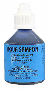 AQUA ŠAMPÓN - do koupele pro poštovní holuby- modrý