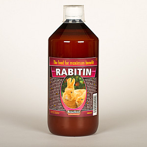 Rabitin 0,5 l , oplodněnost, zabřeznutí, nulová úmrtnost a vývoj mláďat,
